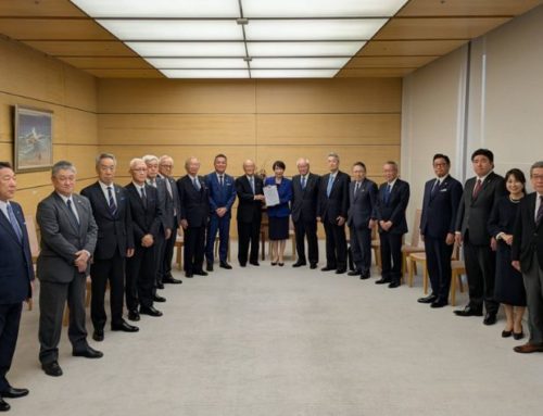 高市総理大臣にニューレジリエンスフォーラムより要望書をお渡ししました(2025年12月1日)